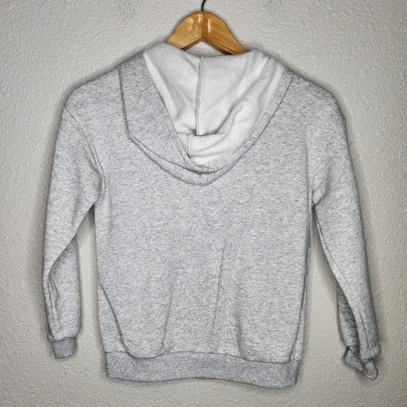 H&M Grey Fleece Hoodie Size 8-10 Y New With Tags - Picture 2 of 4